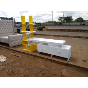 white and yellow tv stand, TV stands | TV stands store | TV stands shop | TV stands store in Nairobi Kenya