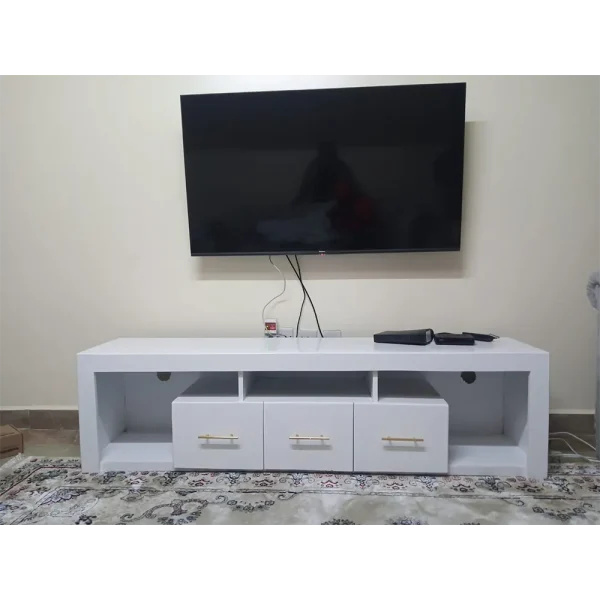 white tv stand with 3 drawers, TV stands | TV stands store | TV stands shop | TV stands store in Nairobi Kenya